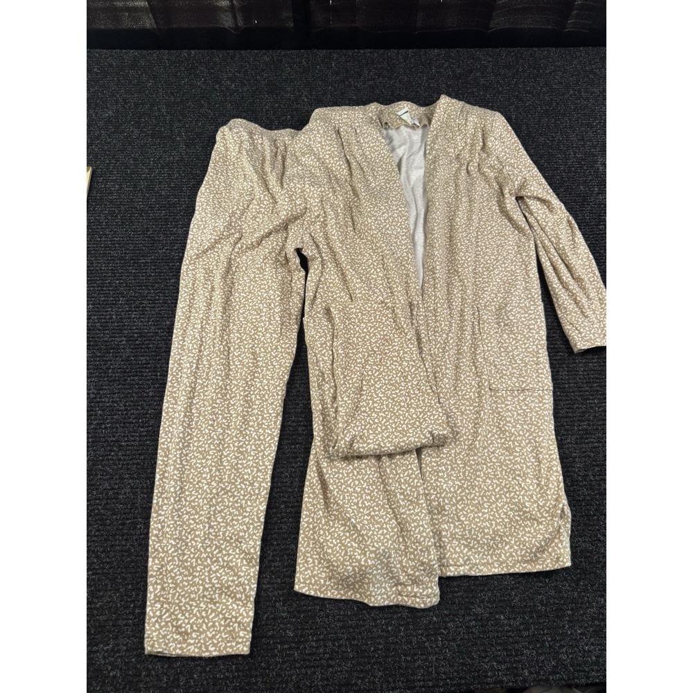 Vintage Lanz Originals Womens 10 2 Piece Pajama Lounge Set Cotton Made USA